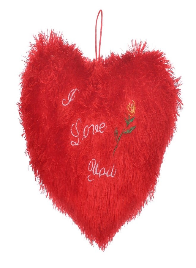 Tickles I Love You Heart Cushion Soft Stuffed Plush Toy Gifts for Boys & Girls Wedding Anniversary Birthday Valentine's Day (Size: 25 cm Color: Red) - Image 1